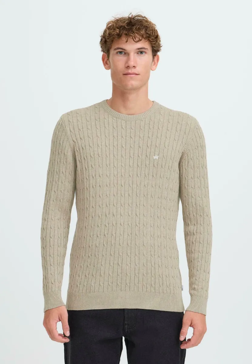 KSCALL - Strickpullover - sand mix