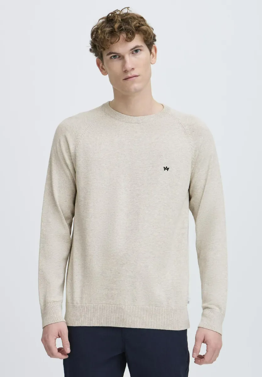 KSEMIL - Strickpullover - stone mix