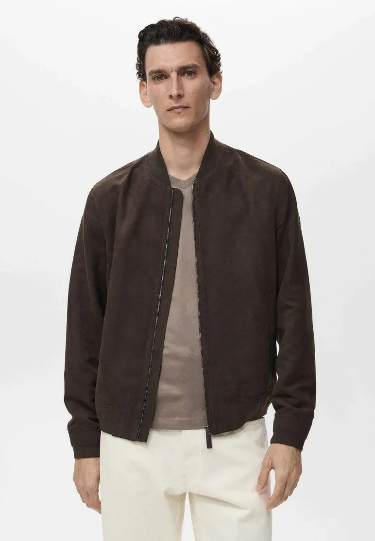 Kunstlederjacke - brown