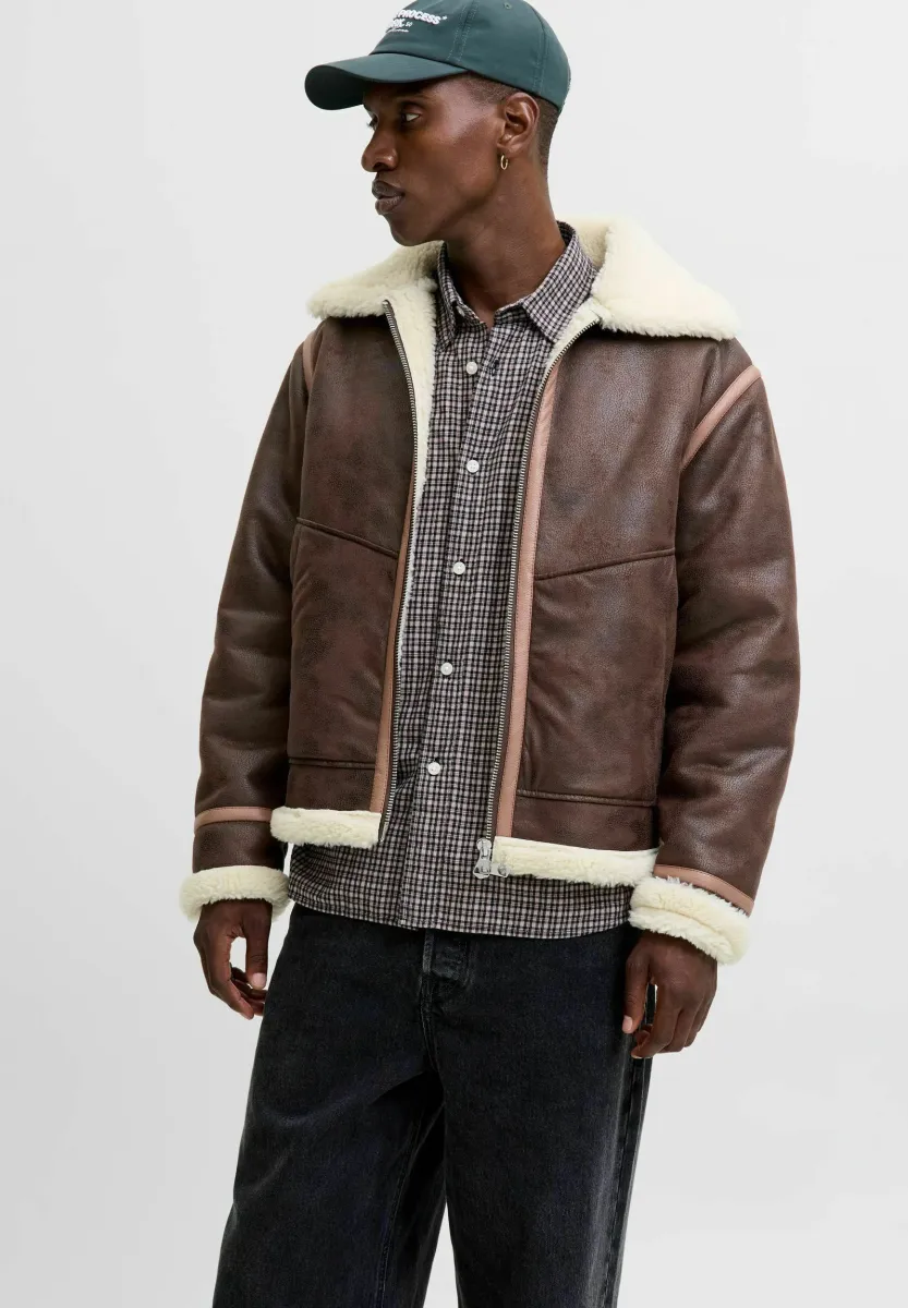 Kunstlederjacke - chocolate torte