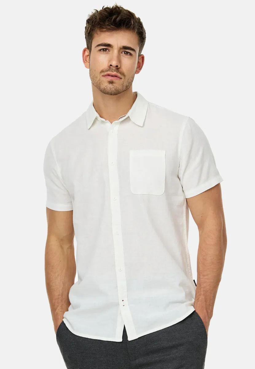 KURZARM INGUNTHER - Hemd - offwhite