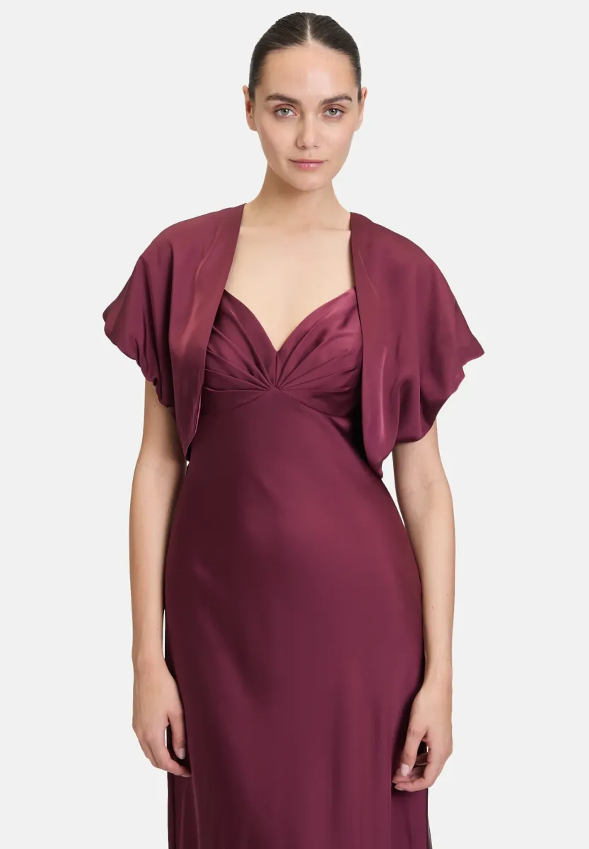 KURZARM - Leichte Jacke - wild ruby