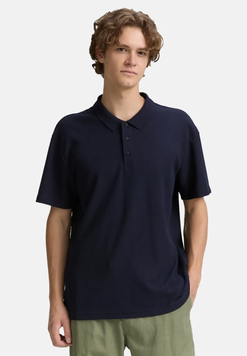 KURZARM - Poloshirt - dunkelblau