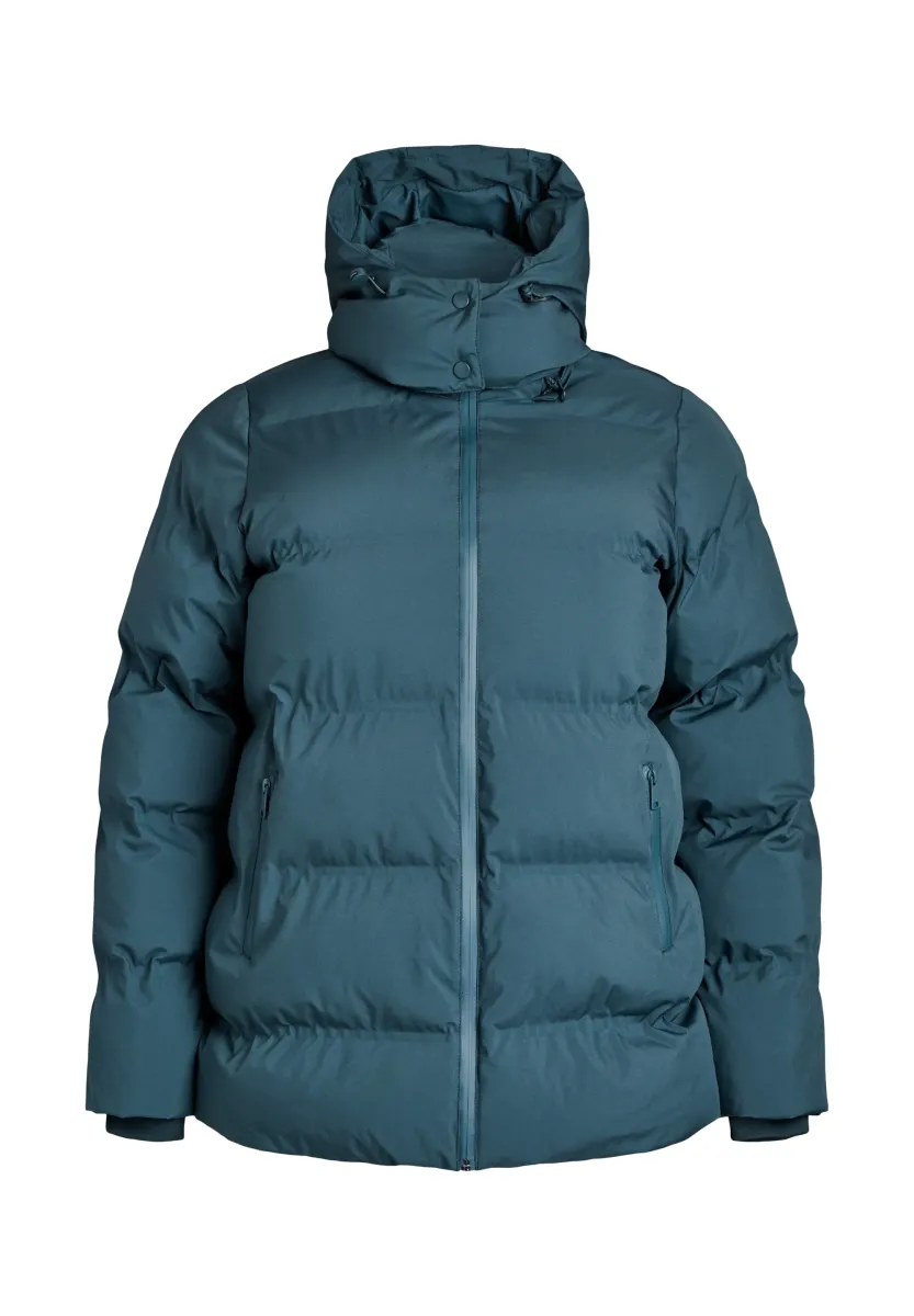 KURZE MIT ABNEHMBARER KAPUZE - Winterjacke - dark slate