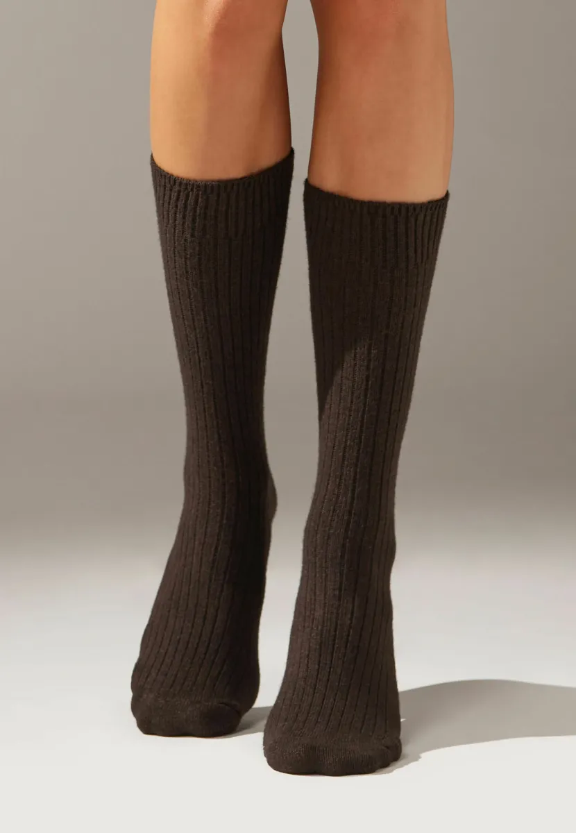 KURZE  - Socken - brown
