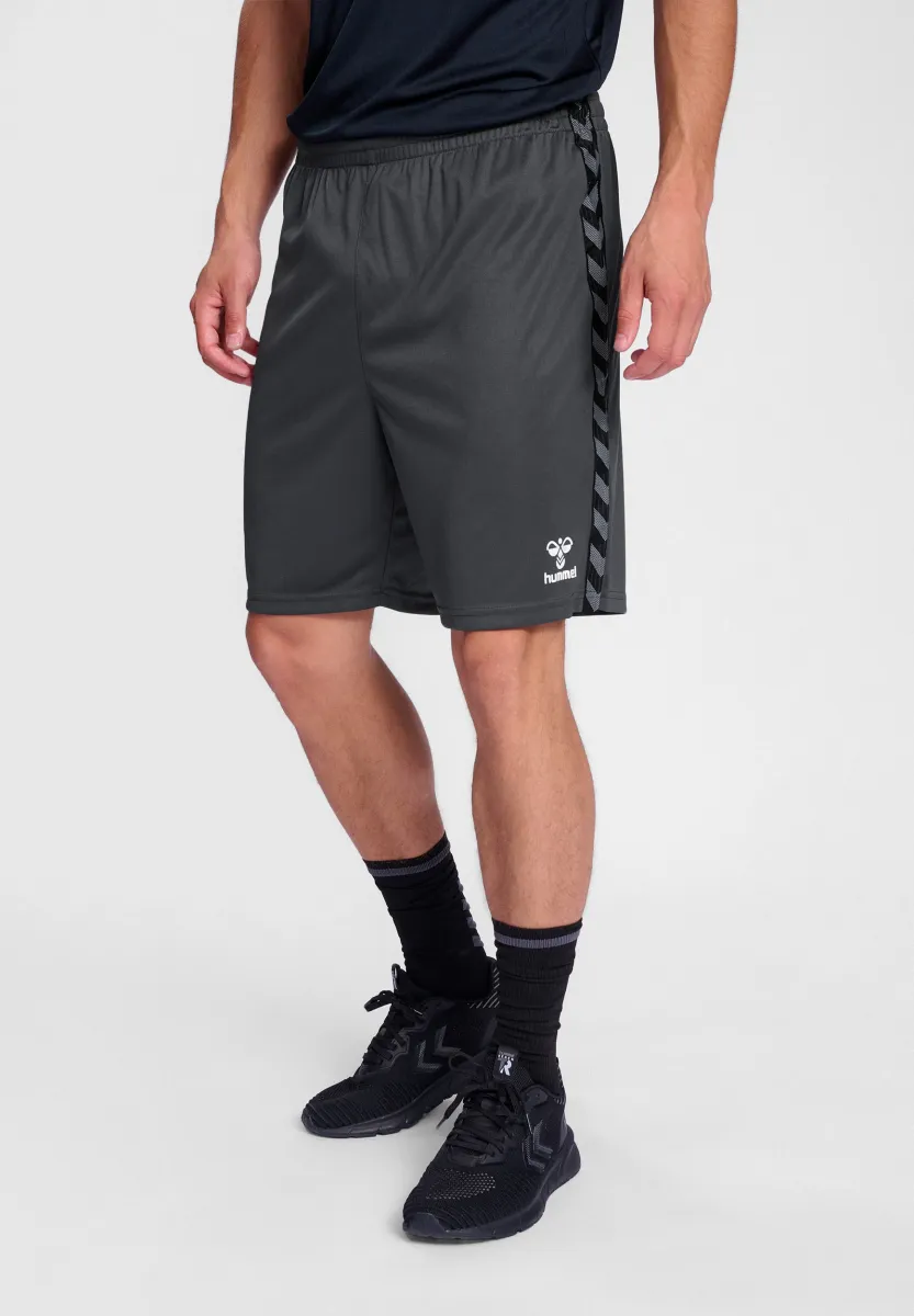 Kurze Sporthose - asphalt