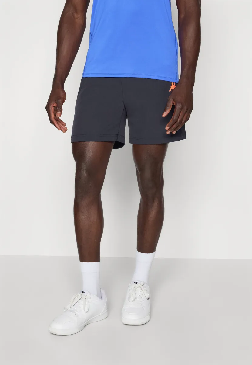 Kurze Sporthose - black/neon coral
