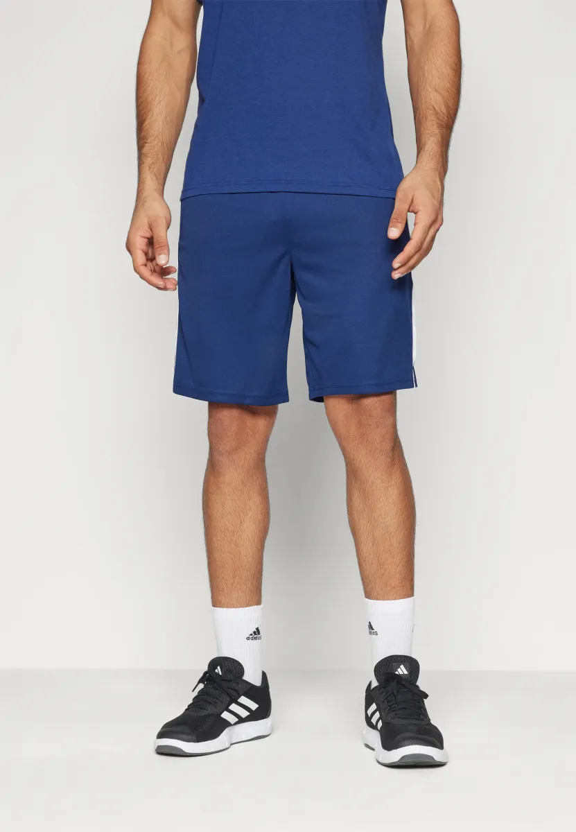 Kurze Sporthose - dark blue/white
