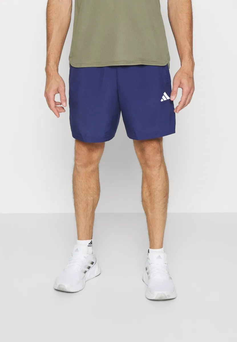 Kurze Sporthose - dark blue/white