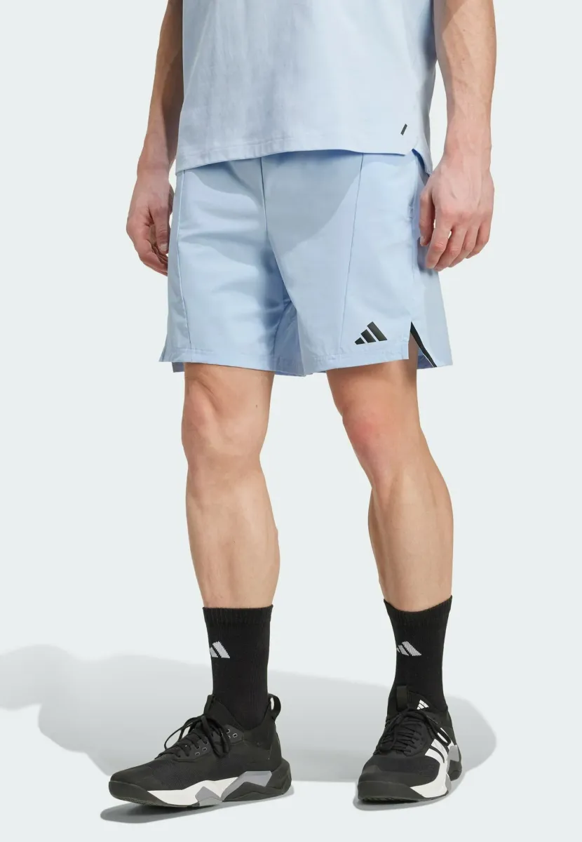 Kurze Sporthose - glow blue
