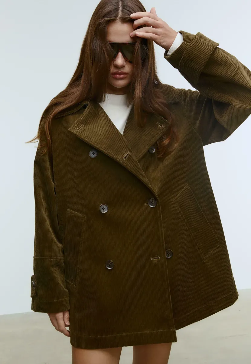 Kurzmantel - evergreen