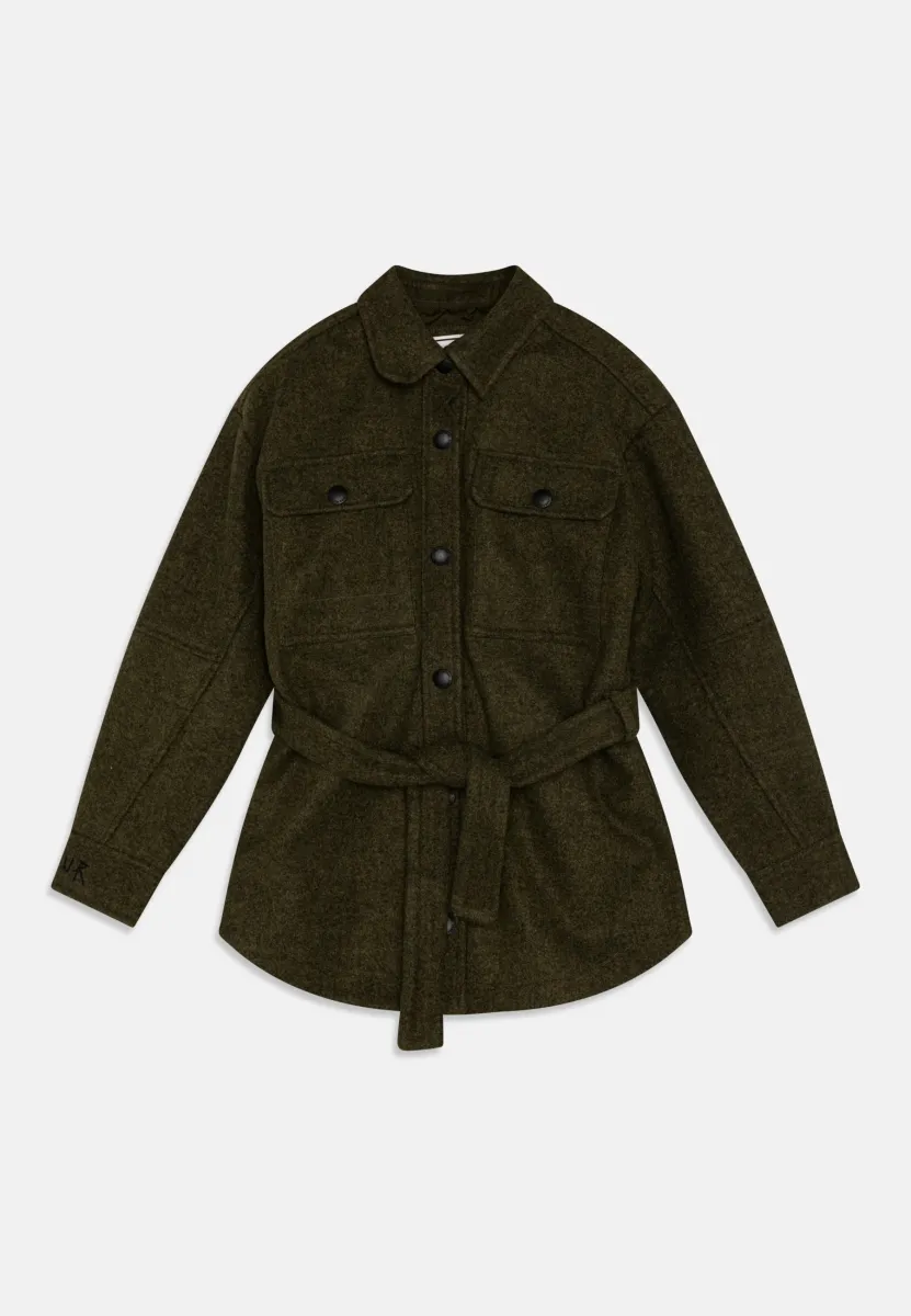Kurzmantel - green khaki