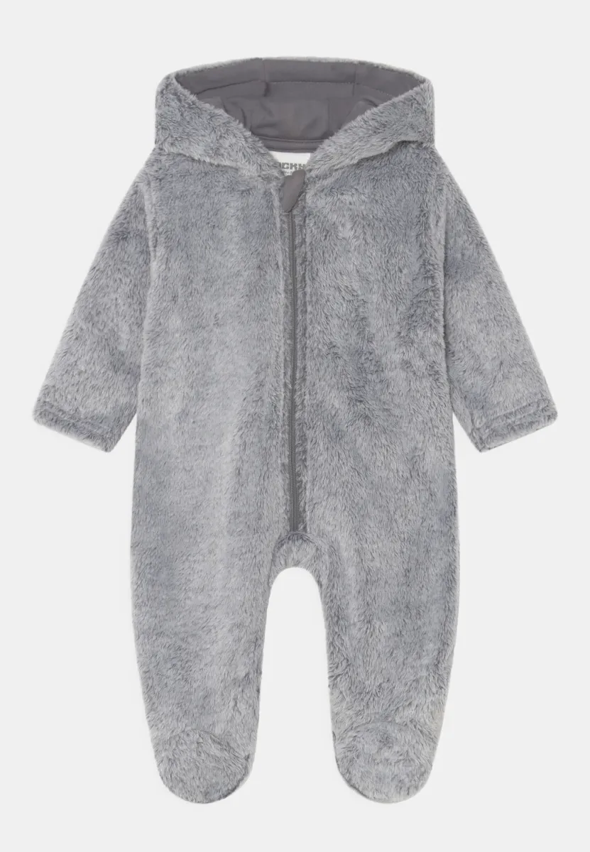 KUSCHEL OVERALL LAMA - Jumpsuit - grau-mélange