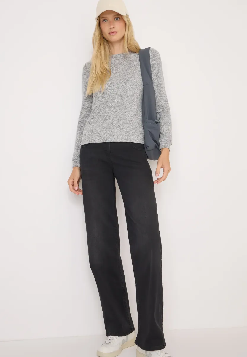 KUSCHELIGES - Strickpullover - grau
