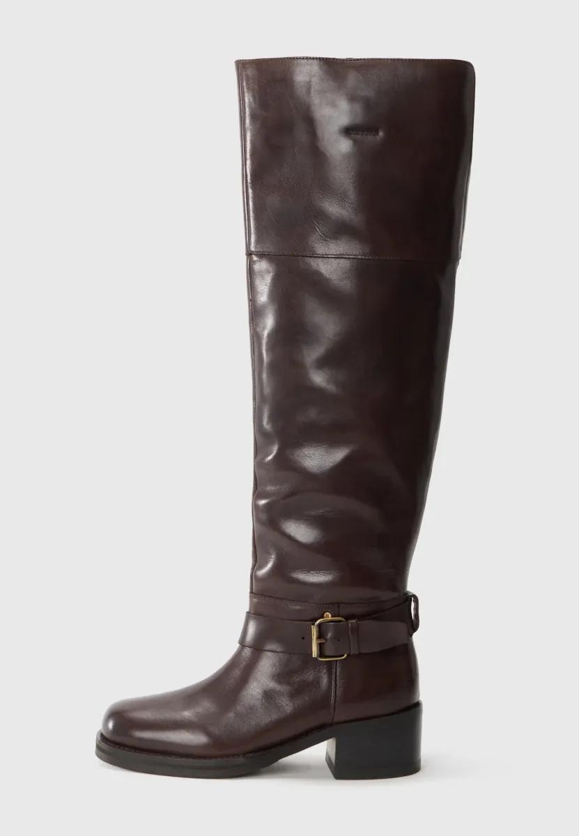 KYLEY - Stiefel - coffee bean
