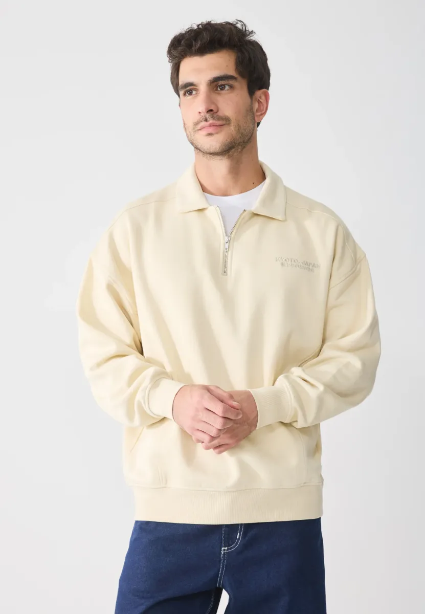 KYOTO - Sweatshirt - sand