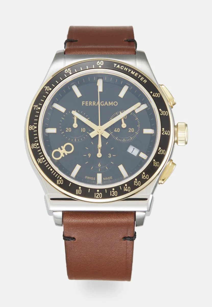 KZ-1927 CHRONO - Chronograph - brown/black