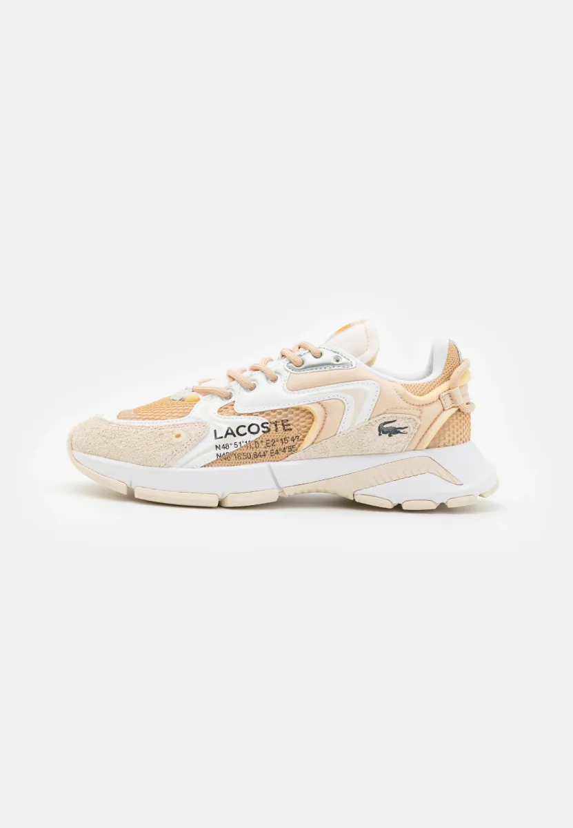 L003 NEO - Sneaker low - light tan/white