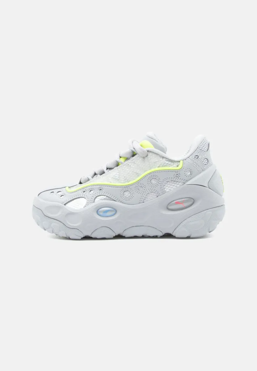 LA FRANCE RNR REFLECTION JR UNISEX - Basketballschuh - flat light gray/sunset glow/yellow alert