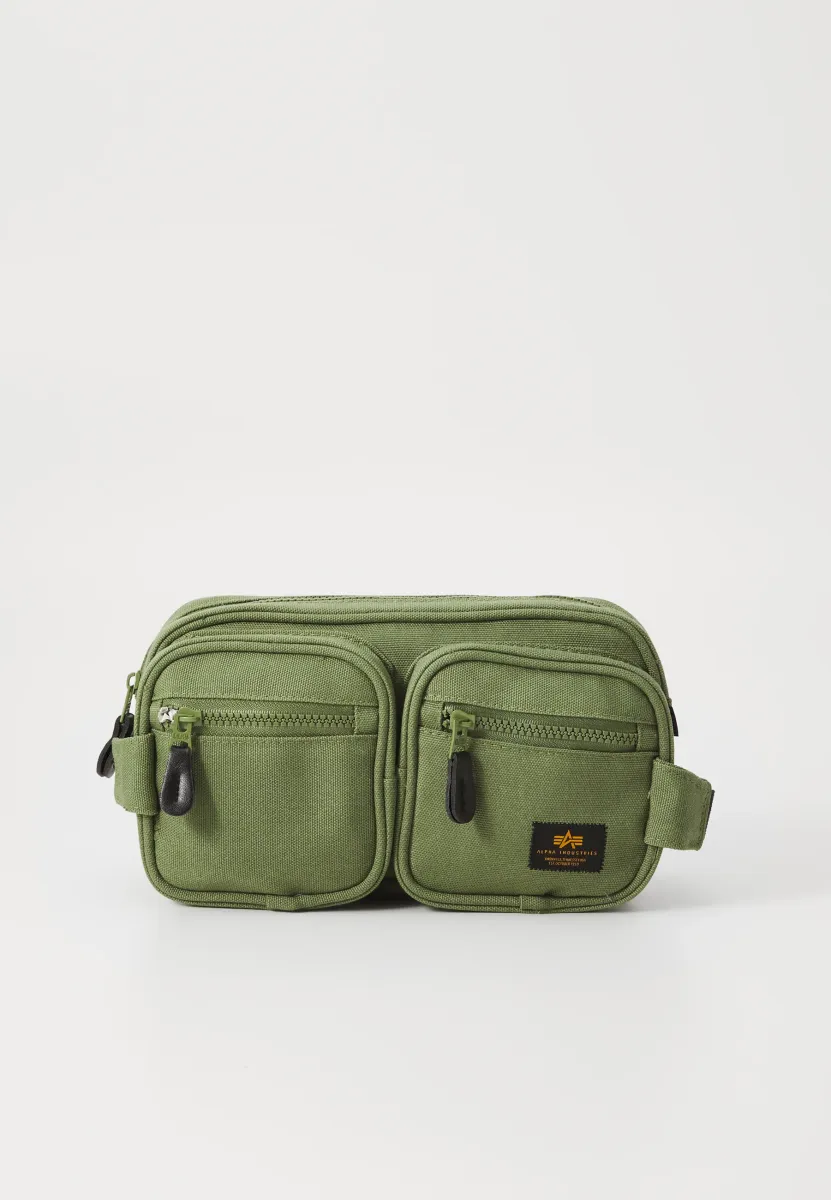 LABEL WAIST - Gürteltasche - sage green