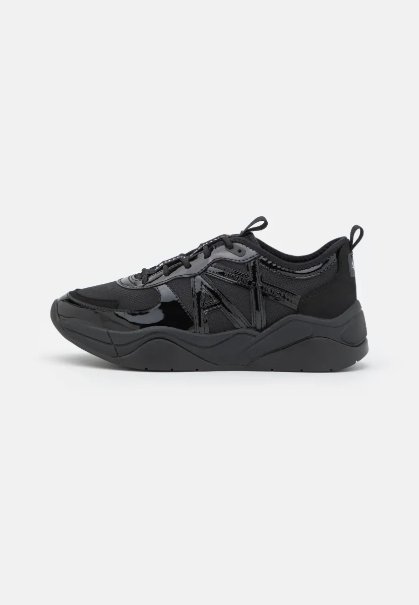 LACE UP - Sneaker low - black