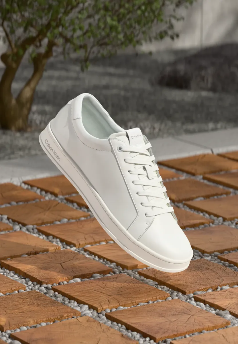 LACE UP - Sneaker low - triple bright white