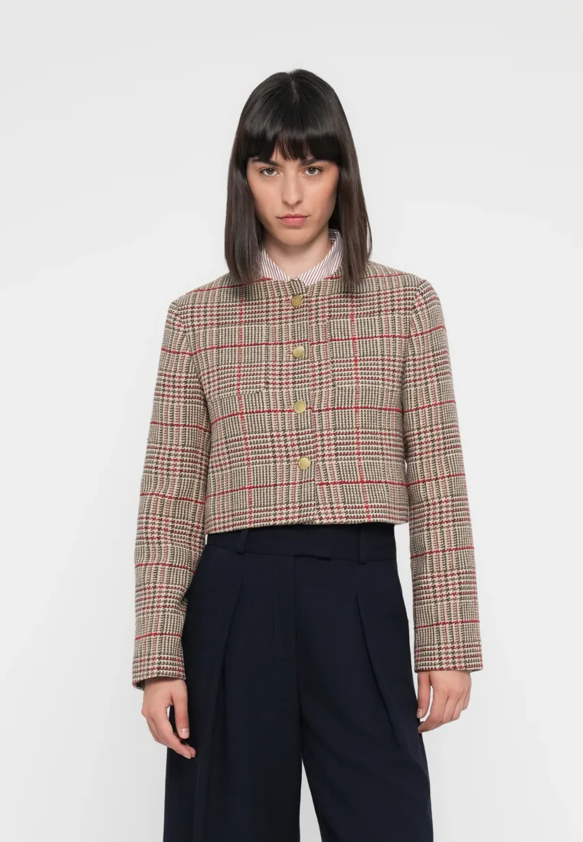 LADY JACKET - Blazer - red/grey