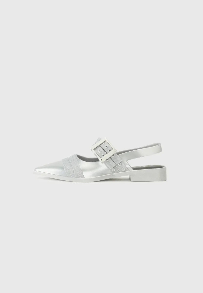 LADYLIKE - Klassischer Ballerina - silver-coloured/black