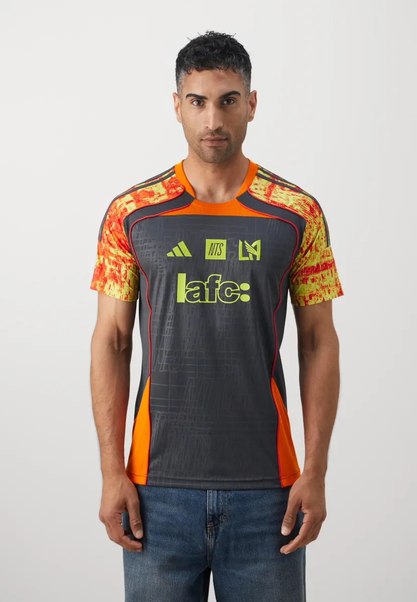 LAFC NTS UBP JERSEY - Vereinsmannschaften - dark grey active red semi solar yellow sonic fuchsia