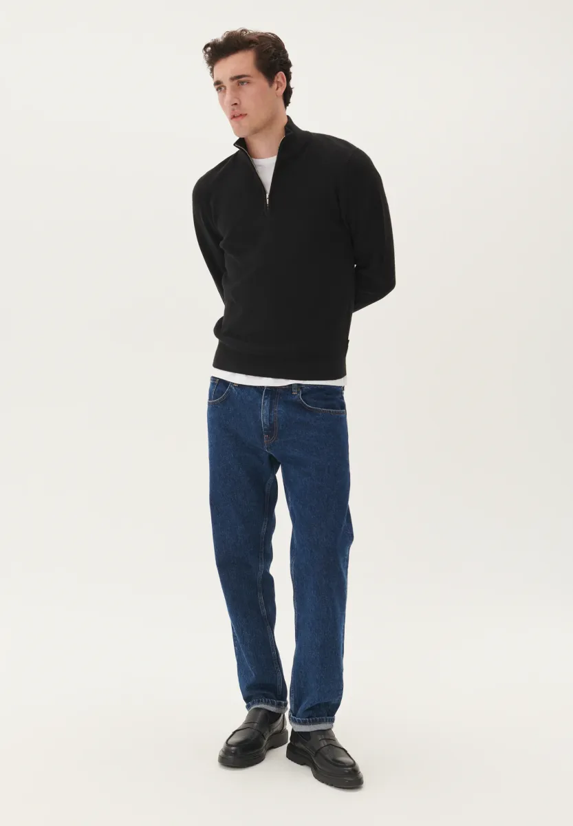LAGOON - Strickpullover - black