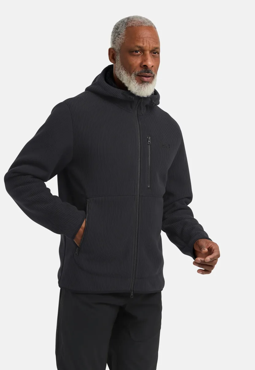 LAKE RIDGE HOODED  - Fleecejacke - black