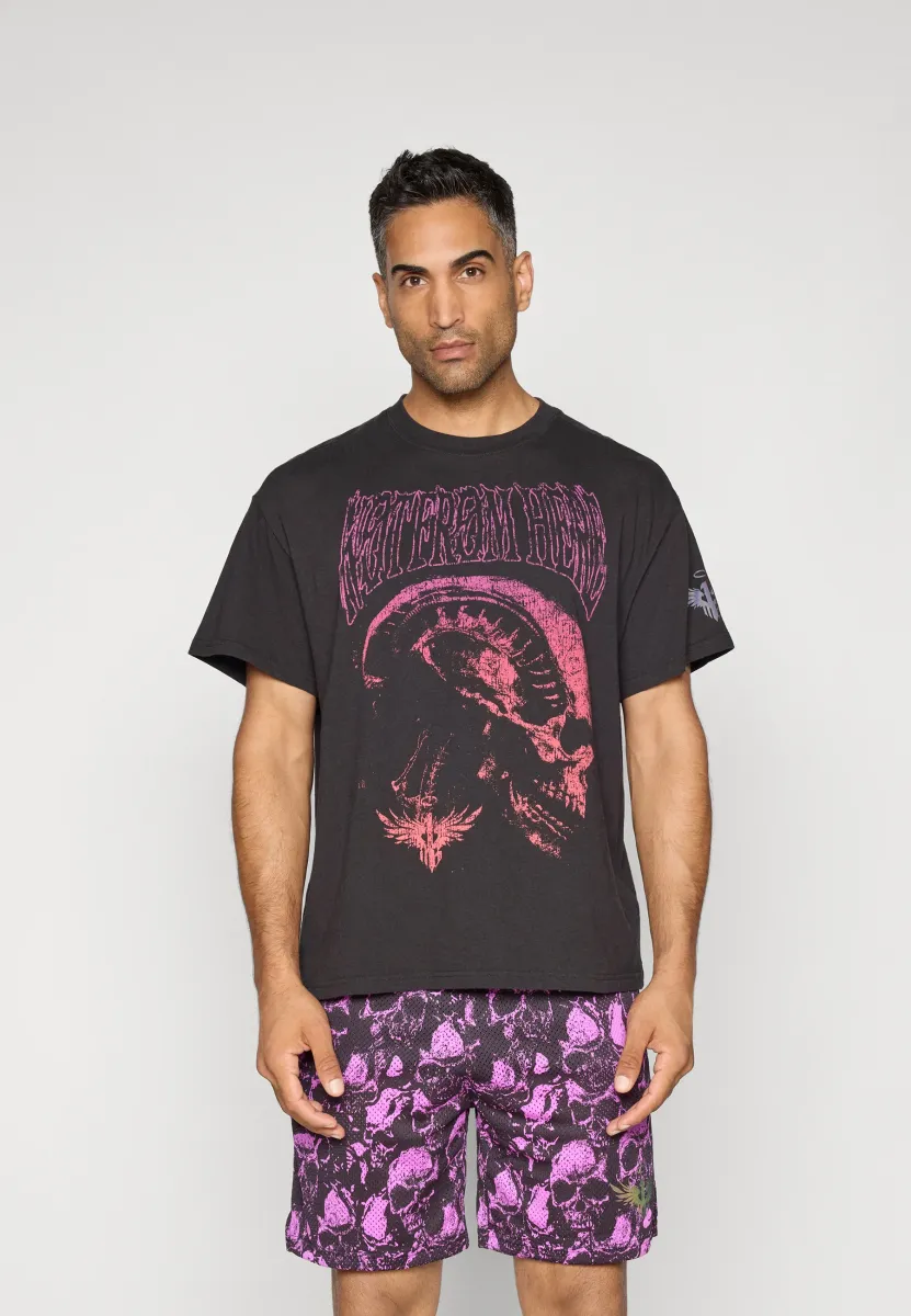 LAMELO WORLD TOUR-NAMENT TEE I - T-Shirt print - black