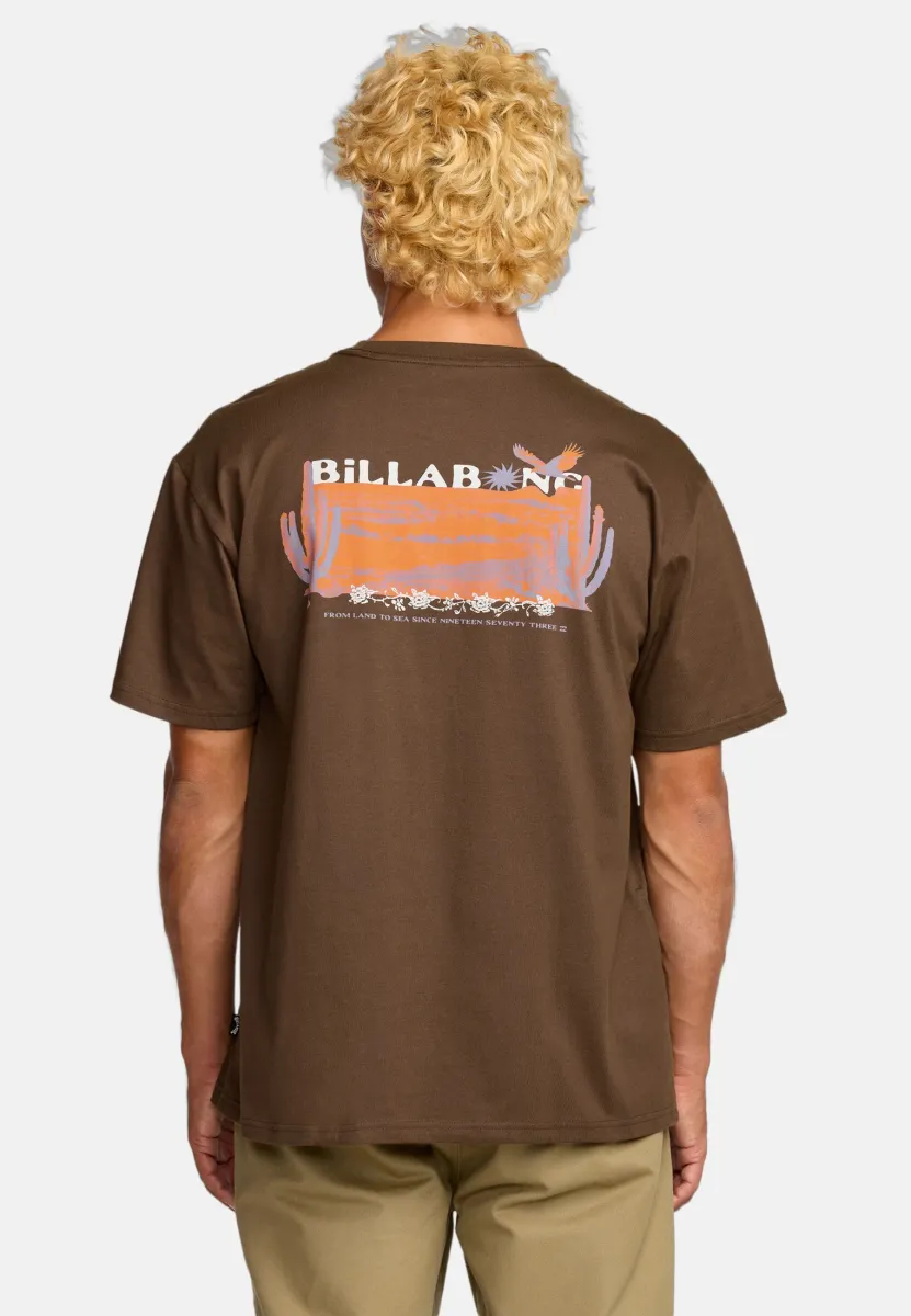LAND TO SEA  - T-Shirt print - brown