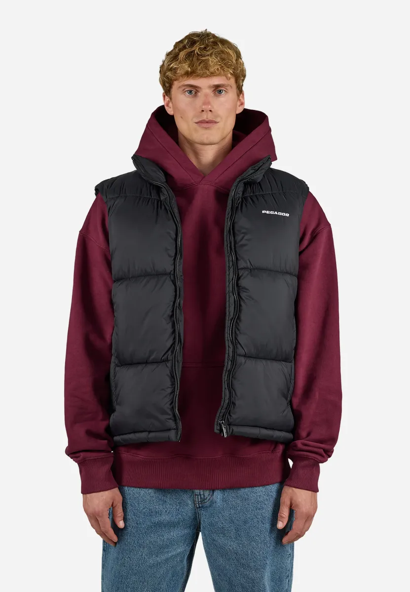 LANDIN PUFFER VEST - Weste - black