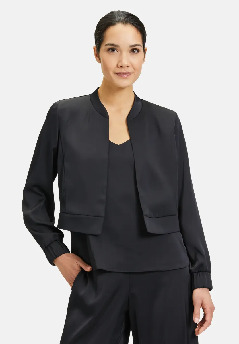 LANGARM - Blazer - schwarz