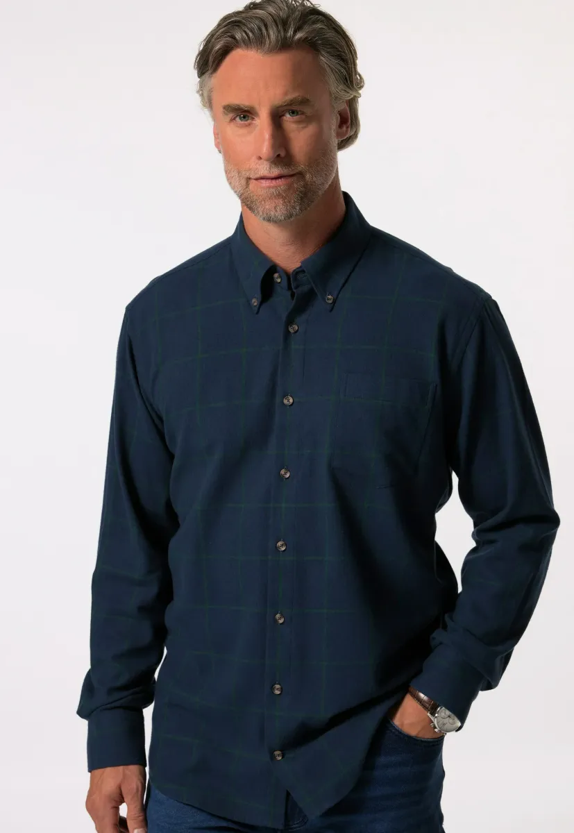 LANGARM BUTTONDOWN - Hemd - navy blue