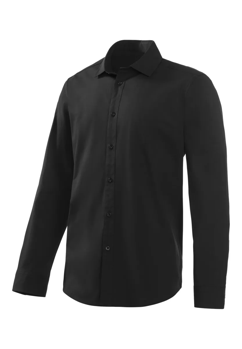 LANGARM - Hemd - schwarz