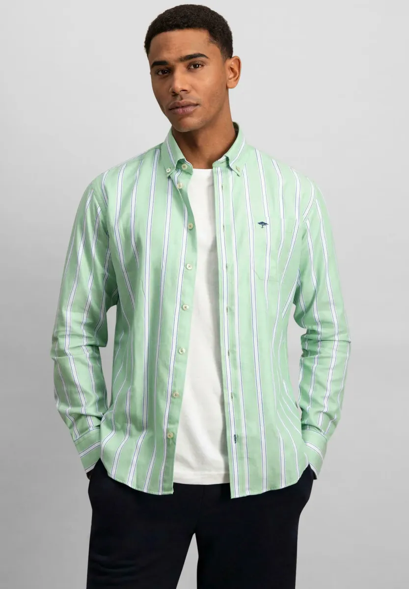 LANGARM - Hemd - turf green