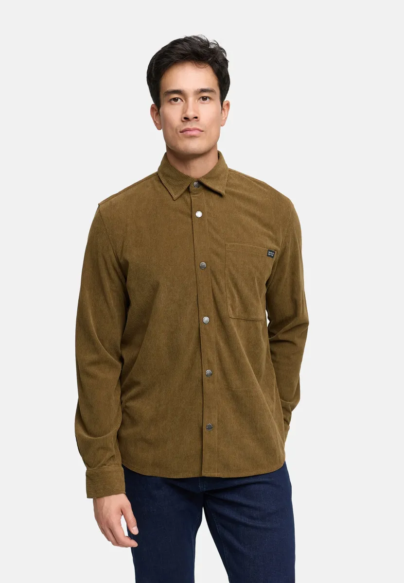 LANGARM INNEMOTO - Hemd - teak