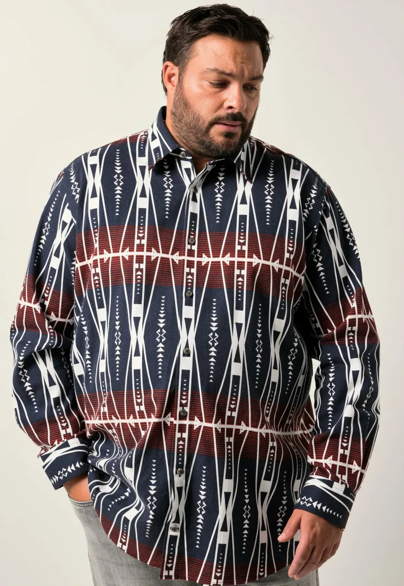 LANGARM KENTKRAGEN COMFORT FIT - Hemd - navy blue