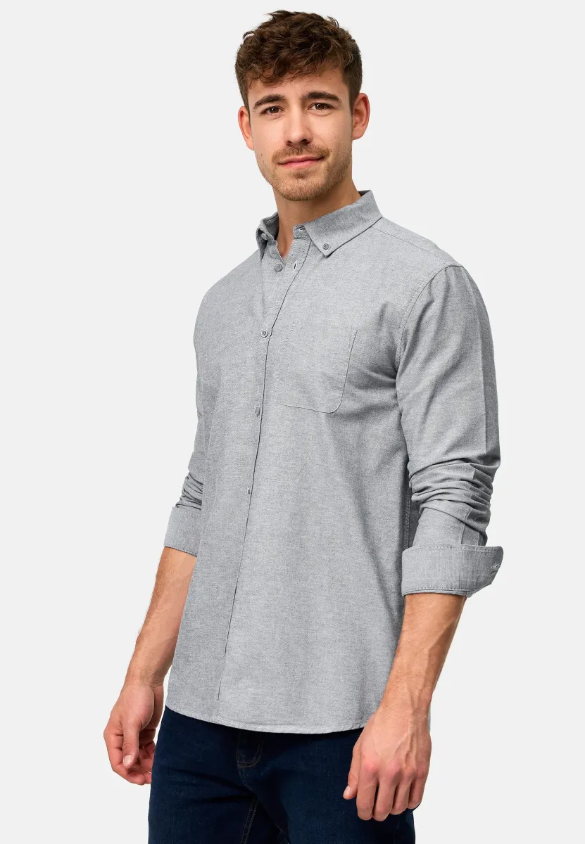 LANGARM KEPNER - Hemd - navy
