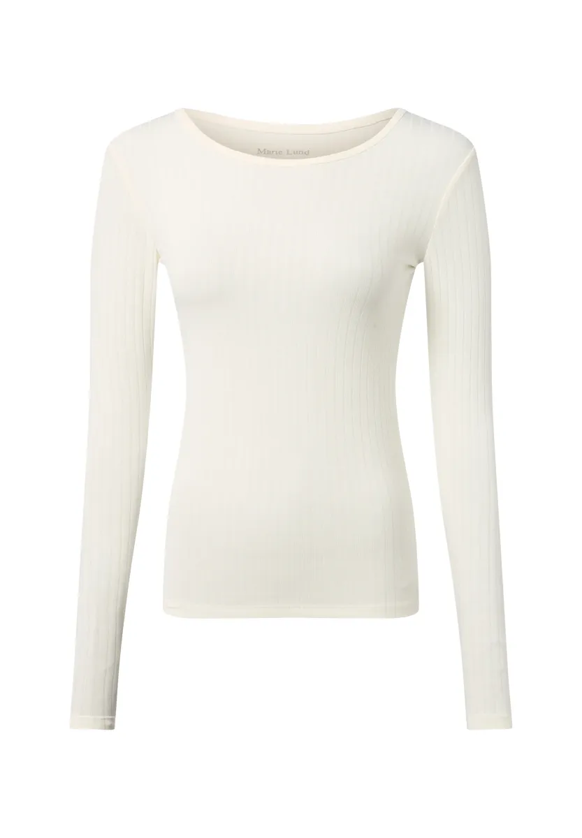 LANGARM - Langarmshirt - ecru