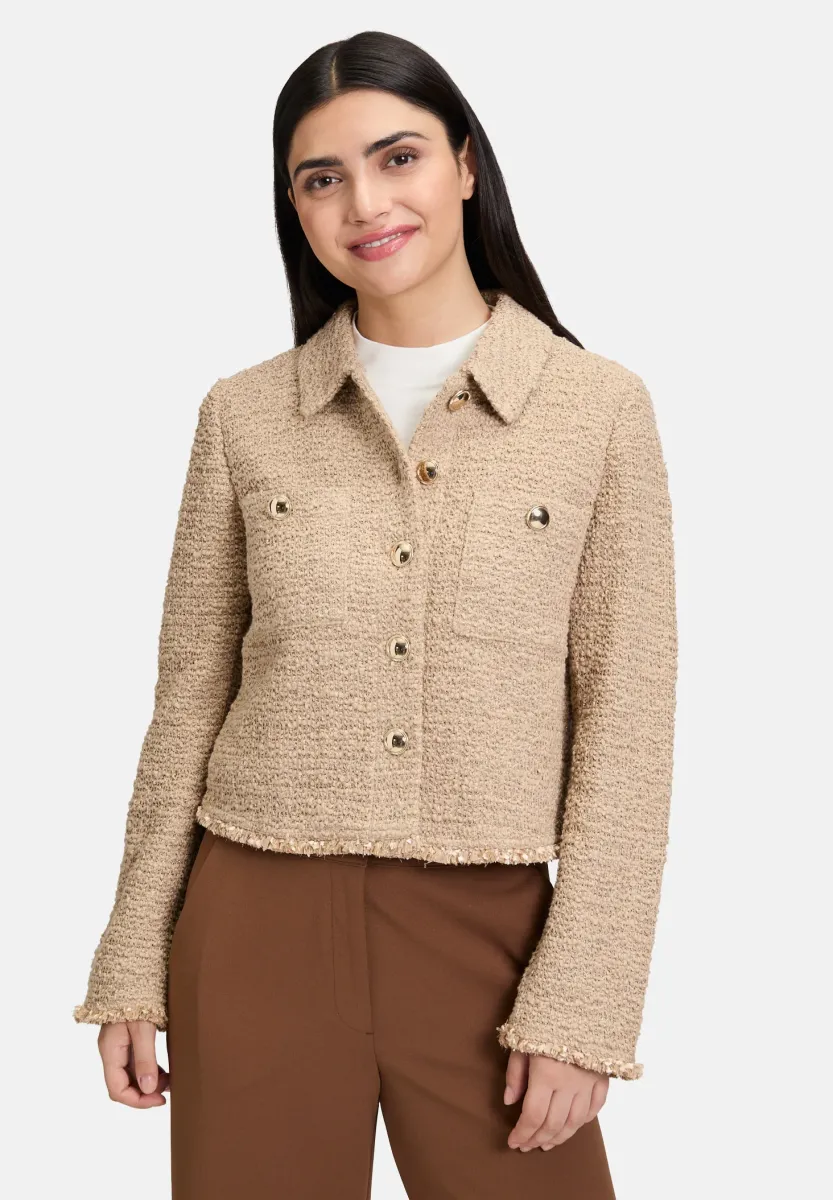 LANGARM - Leichte Jacke - beige