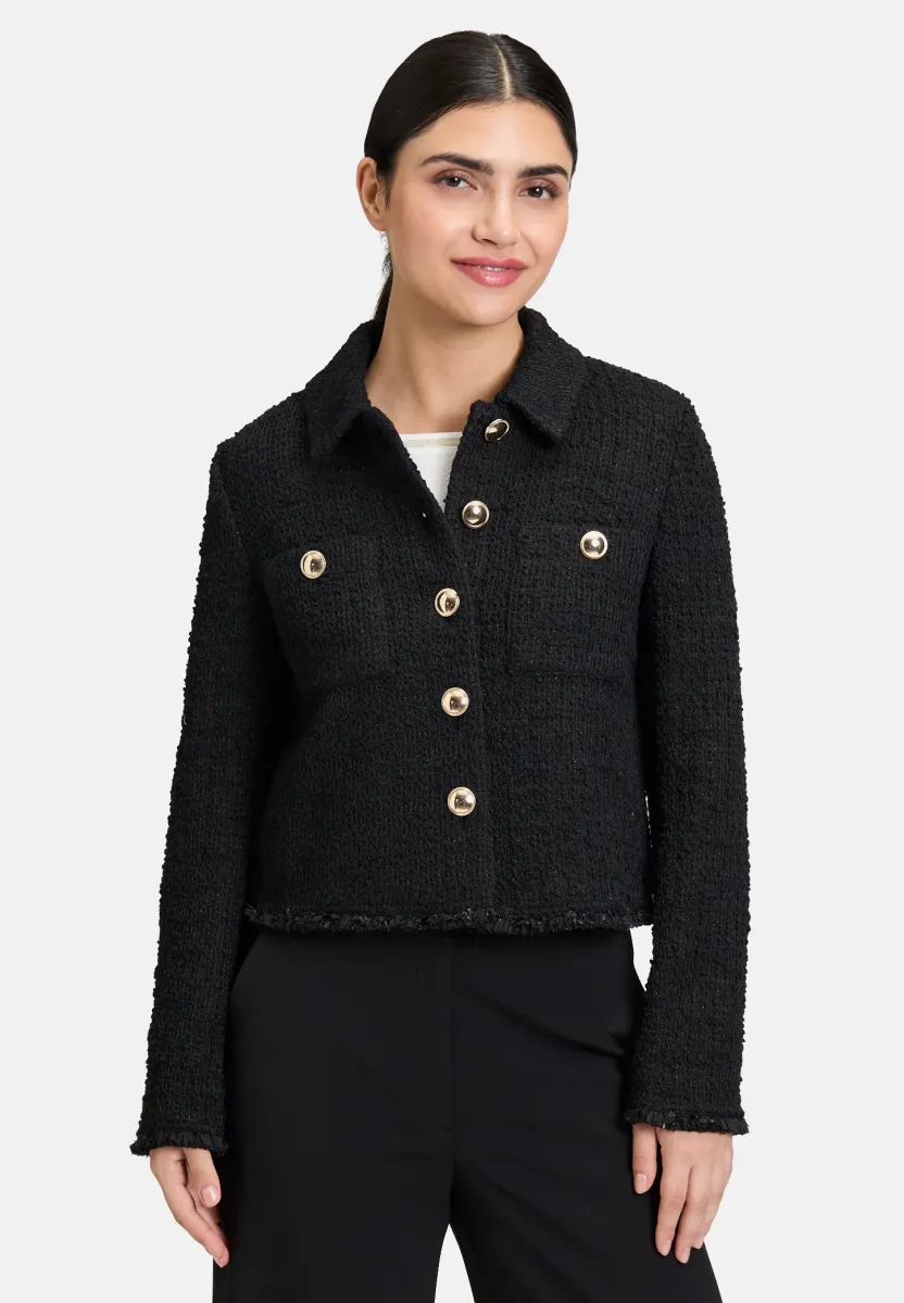 LANGARM - Leichte Jacke - schwarz