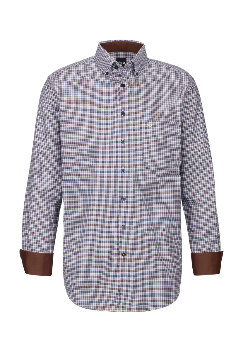 LANGARM REGULAR FIT  - Hemd - blue