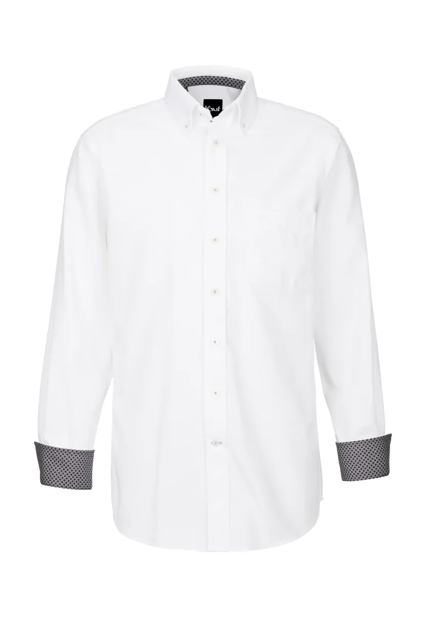 LANGARM REGULAR FIT  - Hemd - white