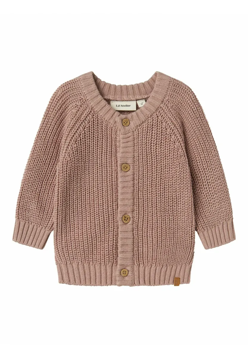 LANGARM - Strickjacke - misty rose