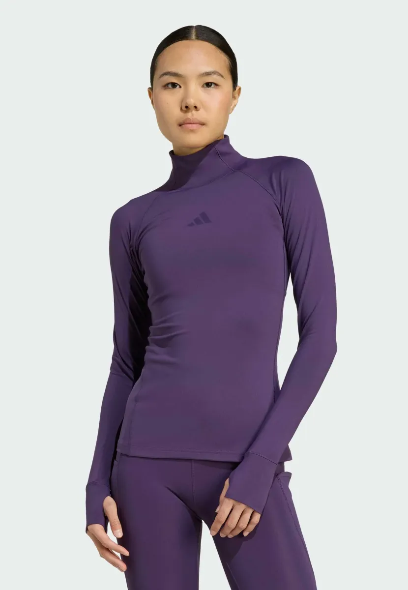 Langarmshirt - aurora plum