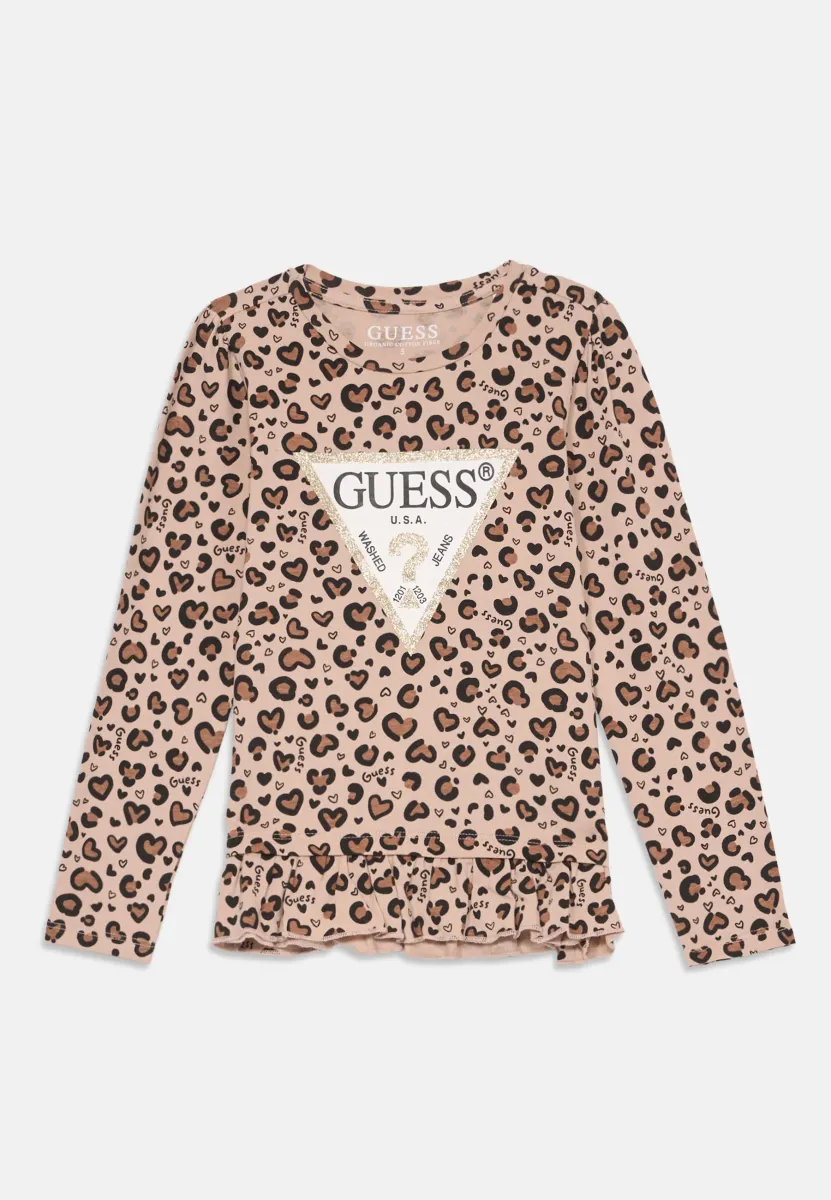 Langarmshirt - beige