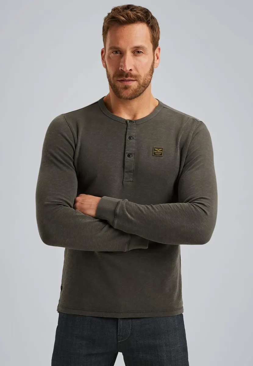 Langarmshirt - beluga